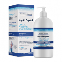 Dr. B Dental Solutions Cleanadent Liquid Crystals Soak Cleanser (12 oz)