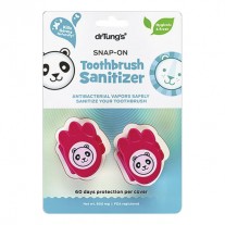 DrTung's Kids Snap-On Toothbrush Sanitizer