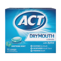 ACT Dry Mouth Lozenges with Xylitol - Mint (18 ct)