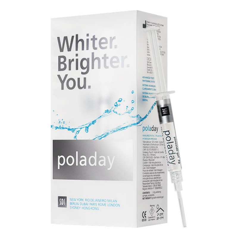 PolaDay Tooth Whitening Gel 9.5% (4 pk box) - Tooth Whitening